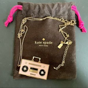 Kate Spade NY Pink Jazz Things Up Pendant Necklace